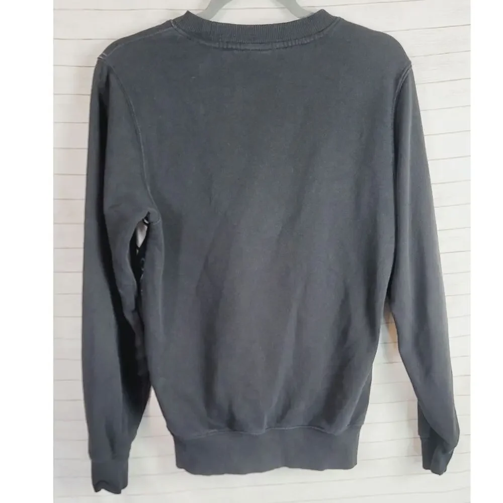 The North Face Men's Graphic Injection Crew Sweatshirt in Black, sz XS